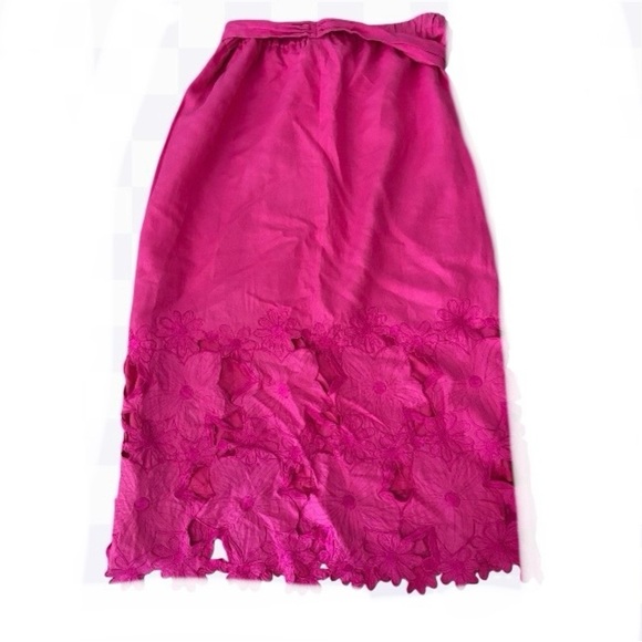 Carolyne Barton Linen Skirt - Picture 3 of 5